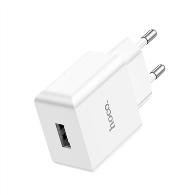 Адаптер Сетевой Hoco C106A Leisure USB 2,1A/10W (white)