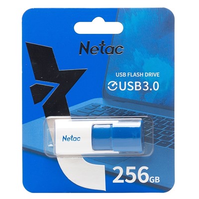 Флэш накопитель USB 256 Гб Netac U182 3.0 (blue)