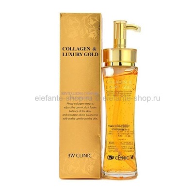 Восстанавливающая эссенция для лица 3W CLINIC Collagen Luxury Gold Revitalizing Essence, 150 мл (51)