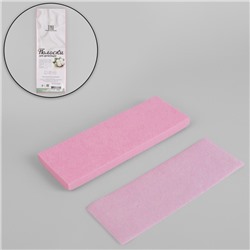 Полоски для депиляции, 20 × 7 см, 50 шт, цвет розовый