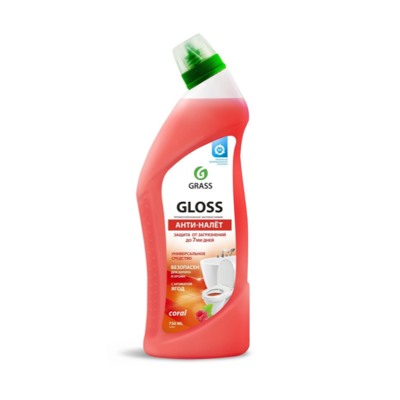 Gloss Гель чистящий для ванны и туалета Coral 750 мл