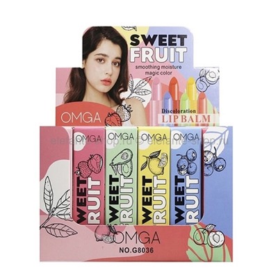 Бальзам для губ OMGA Sweet Fruit Lip Balm ВИШНЯ