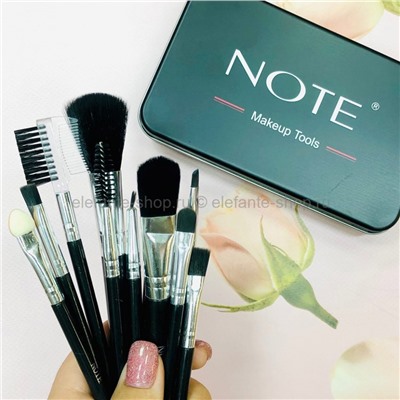 Кисти для макияжа Note Brush Set Metal Box