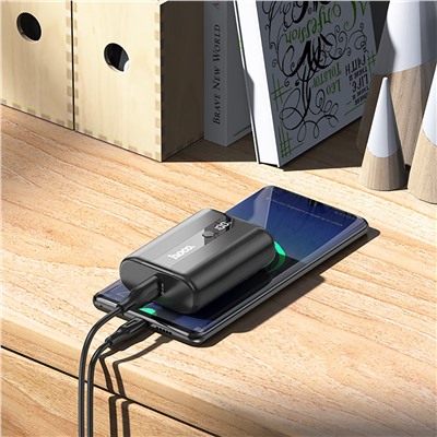 Внешний аккумулятор Hoco Q3 Pro PD 10000mAh Micro/USB/Type-C/USB/USB-C (black)