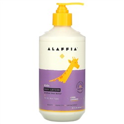 Alaffia, детский лосьон для тела, лимон и лаванда, 476 мл (16 жидк. унций)