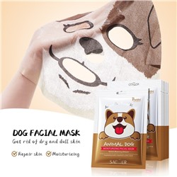 SADOER Увлажняющая  маска для лица с мордочкой собачки