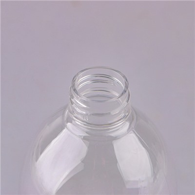 Бутылочка для хранения, с дозатором, 270 мл, цвет белый/прозрачный