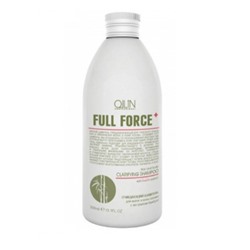 OLLIN FULL FORCE Очищающий шампунь для волос и кожи головы с экстрактом бамбука 300мл