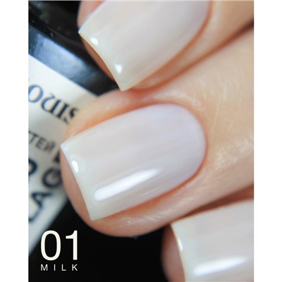 Лак для ногтей Super Gel Camouflage тон 01 milk