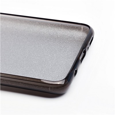 Чехол-накладка - SC097 Gradient для "Samsung SM-A415 Galaxy A41" (black/silver)