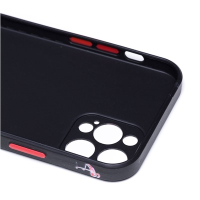 Чехол-накладка - SC256 для "Apple iPhone 12 Pro" (002) (black)