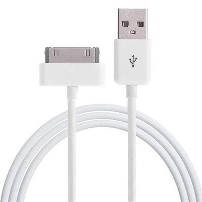 Кабель USB - Apple 30-pin Yingde  500см 1,5A  (white)
