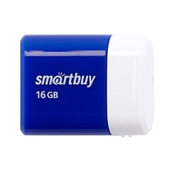 Флэш накопитель USB 16 Гб Smart Buy Lara (blue)