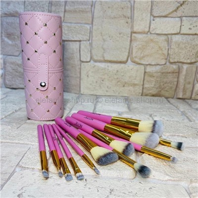 Набор кистей для макияжа Note Brush Set Pink, 12 штук (125)