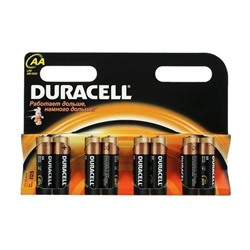 Батарейка AA Duracell LR6 (8-BL) (96)