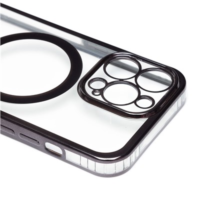 Чехол-накладка - SM016 SafeMag для "Apple iPhone 13 Pro" на ремешке (black) (215634)