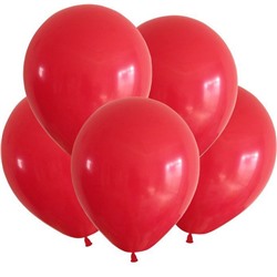В027 шары красные 30см 50шт