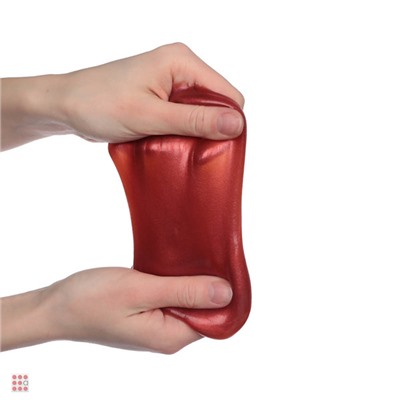 LASTIKS Игрушка для детей, из полимерной пластичной массы «Слизь для рук», 7х7см, 5 диз