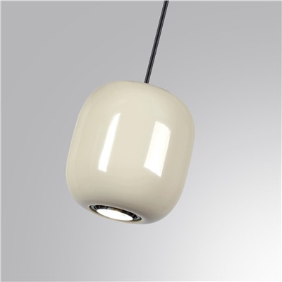 5053/1A PENDANT ODL24 311 черный/цвет слонов.кости//металл Подвес GU10 LED 4W OVALI