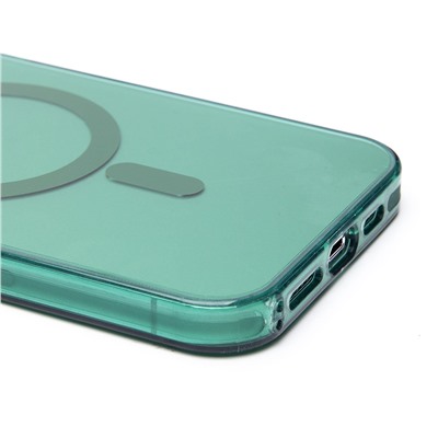 Чехол-накладка - SM025 SafeMag для "Apple iPhone 13 Pro Max" (green) (232115)