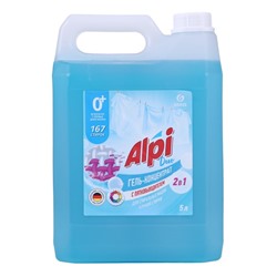 Гель для стирки Alpi Duo gel универсальный, концентрат, 5 л