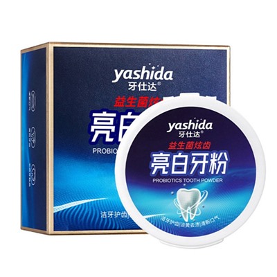 Зубной порошок с пищевой содой yashida PROBIOTICS TOOTH POWDER 60гр