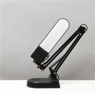 Настольная лампа "Степ" LED 5Вт 4000К черный 22,5х8х60см RISALUX