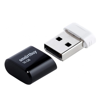 Флэш накопитель USB 16 Гб Smart Buy Lara (black)