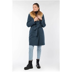02-2951 Пальто женское утепленное (пояс)