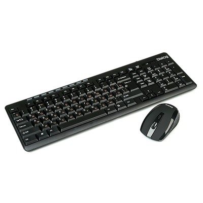 Беспроводной набор Dialog Pointer RF KMROP-4020U мембранная клавиатура+мышь (повр. уп.) (black)