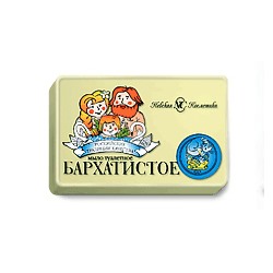 НК Мыло "Бархатистое" 140 гр 4/48 Невская косметика