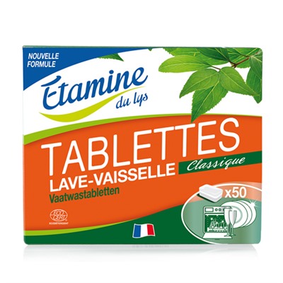 Таблетки для посудомоечных машин Etamine du Lys, 50 шт
