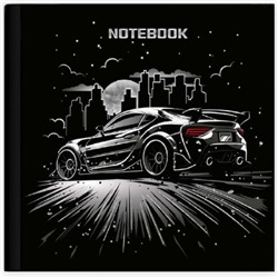 Блокнот "Notebook" 105х105 мм 48л "НОЧНОЙ ГОНЩИК" 67801 Феникс