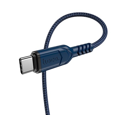 Кабель USB - Type-C Hoco X59 Victory PD  100см 3A  (blue)