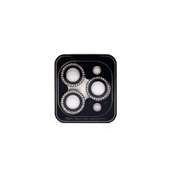 Защитное стекло для камеры - СG04 для "Apple iPhone 15 Pro/15 Pro Max" (black) (231400)