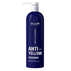 OLLIN ANTI-YELLOW Шампунь Антижёлтый для волос 500мл