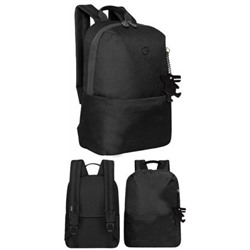 Рюкзак молодежный RXL-420-2/1 черный 24х34х12 см GRIZZLY
