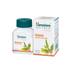 Himalaya Wellness Pure Herbs Arjuna Cardiac Wellness Capsules 60pill / Арджуна БАД для Здоровья Сердца 60таб