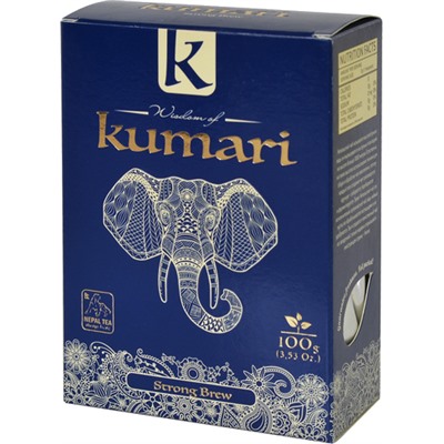 kumari. Strong Brew Tea 100 гр. карт.пачка