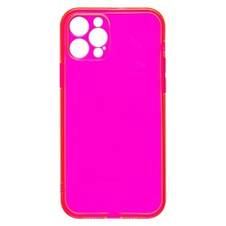 Чехол-накладка - SC344 для "Apple iPhone 12 Pro" (transparent/pink) (232053)
