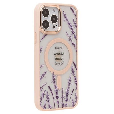 Чехол-накладка - SM015 SafeMag для "Apple iPhone 13 Pro Max" (003) (light pink)