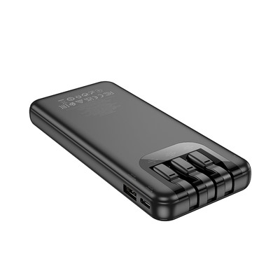 Внешний аккумулятор Hoco J114 10000mAh Micro/Type-C/USB/Type-C/Micro/Lightning (black)
