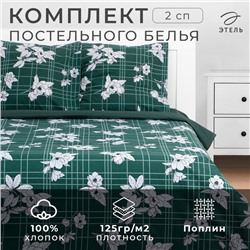 Постельное бельё "Этель" 2 сп "Spring time" 175х215 см, 200х220 см, 70х70 см - 2 шт, поплин