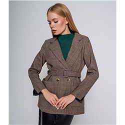 Пиджак #КТ1958 (1), коричневый