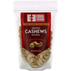 Equal Exchange, Organic Natural Cashews, 8 oz (227 g)