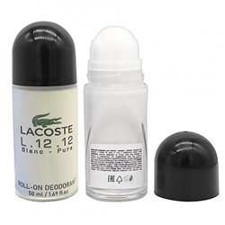 Шариковый дезодорант Lacoste Eau De Lacoste L.12.12 Blanc - Pure мужской