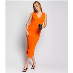 Платье #КТ82212, оранжевый
