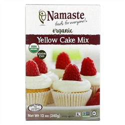 Namaste Foods, Organic Yellow Cake Mix, 12 oz (340 g)