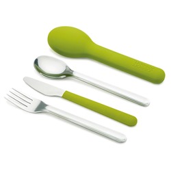 Набор столовых приборов "Cutlery Set", зелёный Joseph Joseph, 4 шт