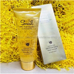 Гель-пенка для умывания VNZ Skin Queen Gold Snail 100g (13)